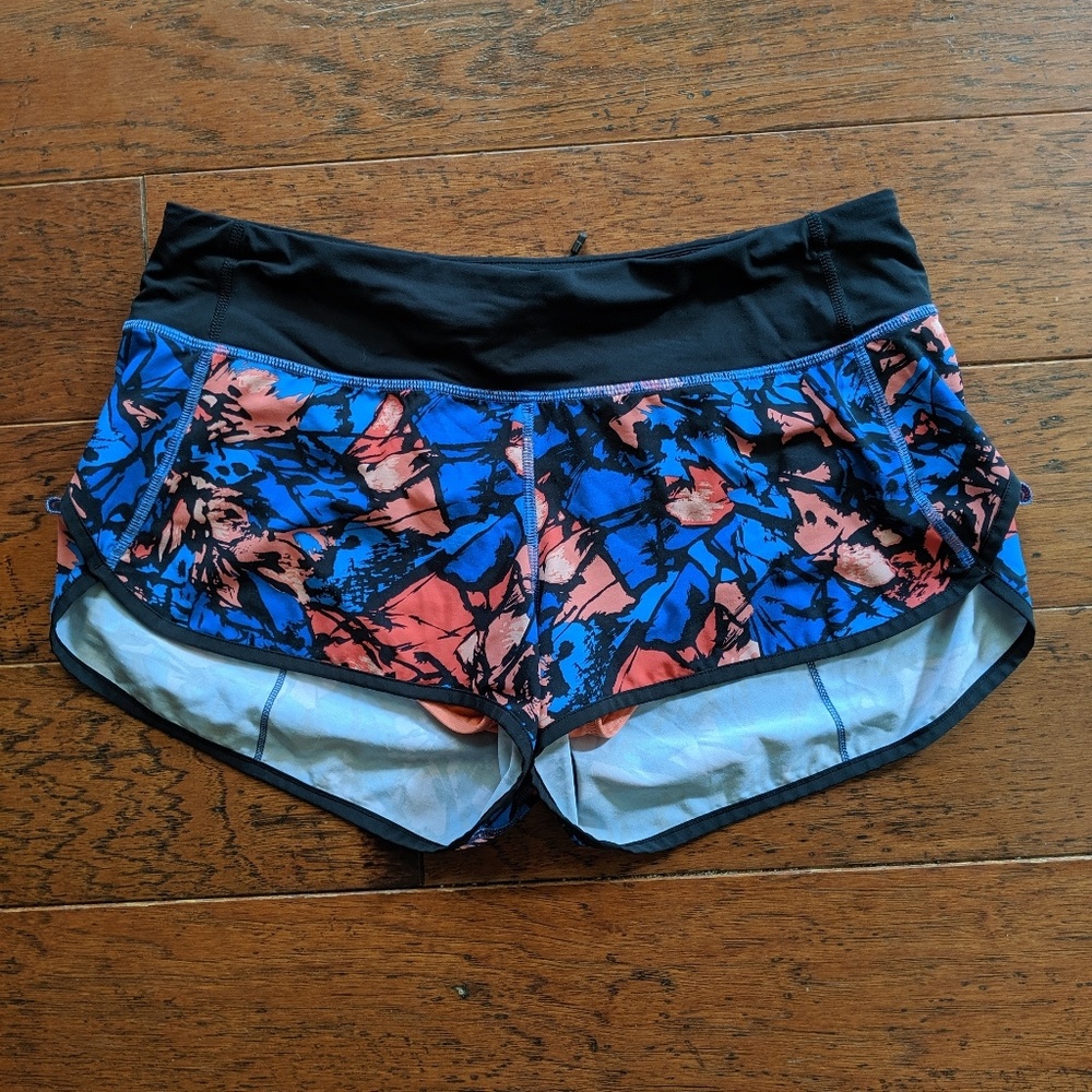 Lululemon speed shorts 6